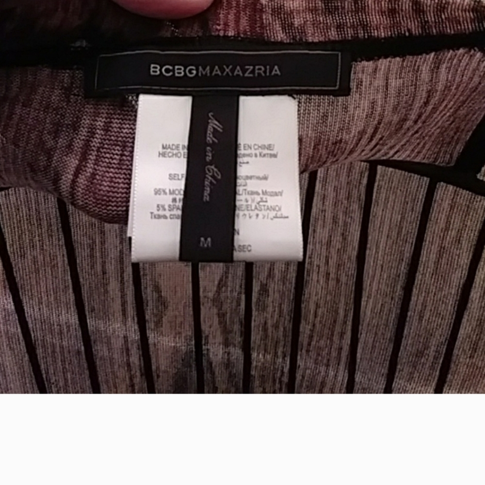 Bcbg Sheer top size medium
